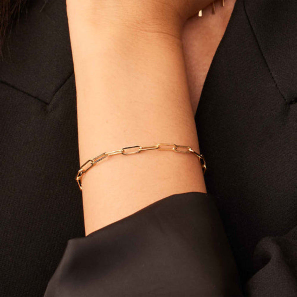 Chain Link Bracelet Minimalist Womens Jewelry Everyday Style