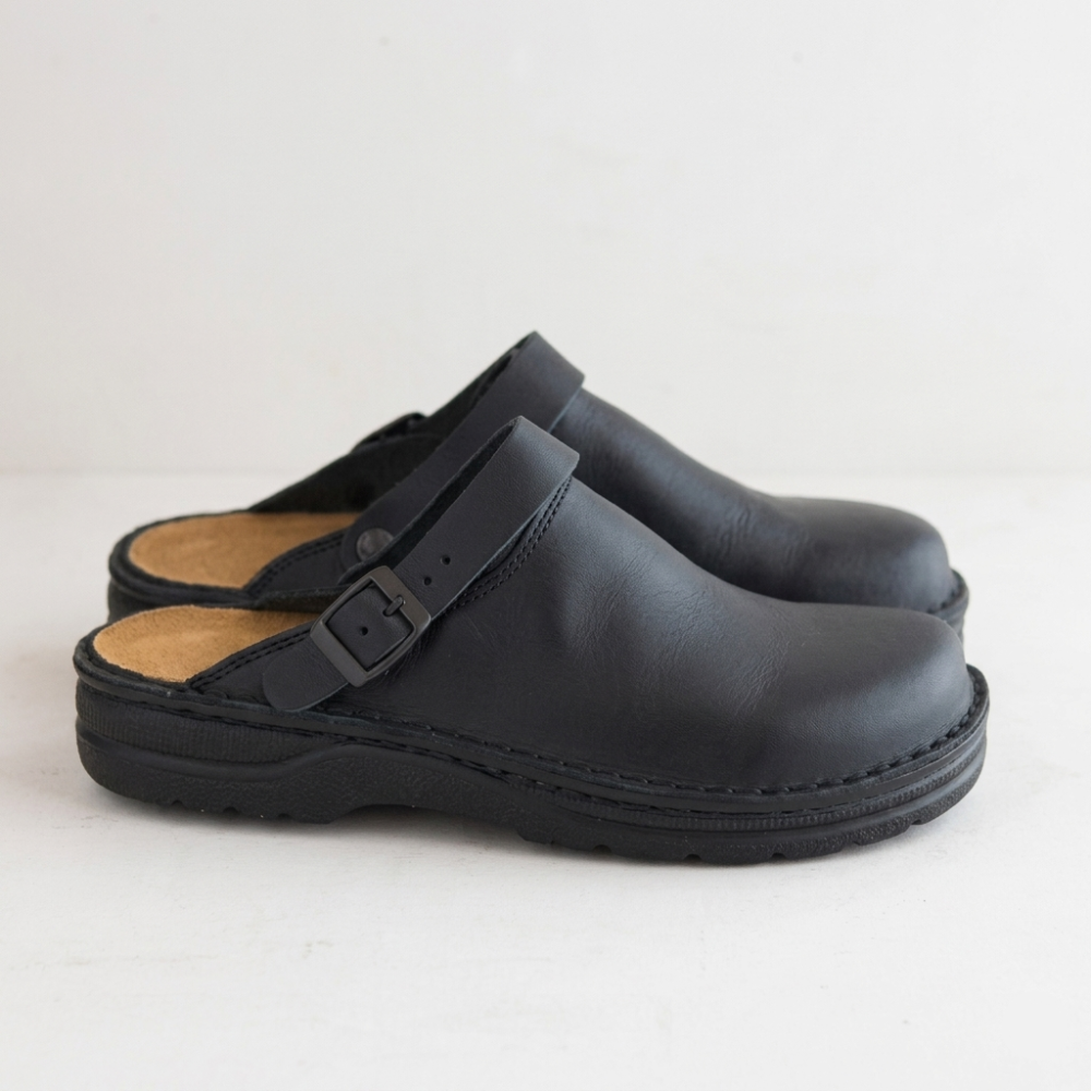 Mens Clogs Adjustable Buckle Slip On Supportive Daily Shoes