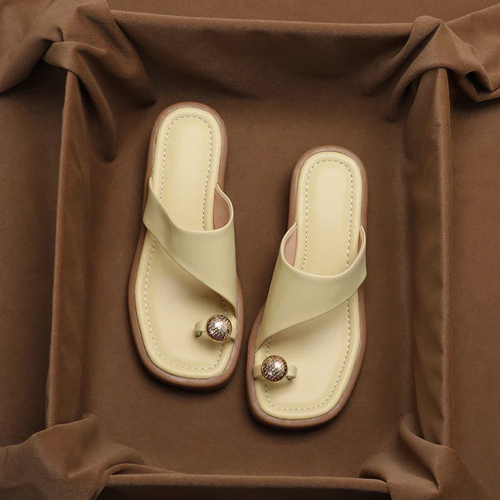 Daisy Leather Sandals - Image 4