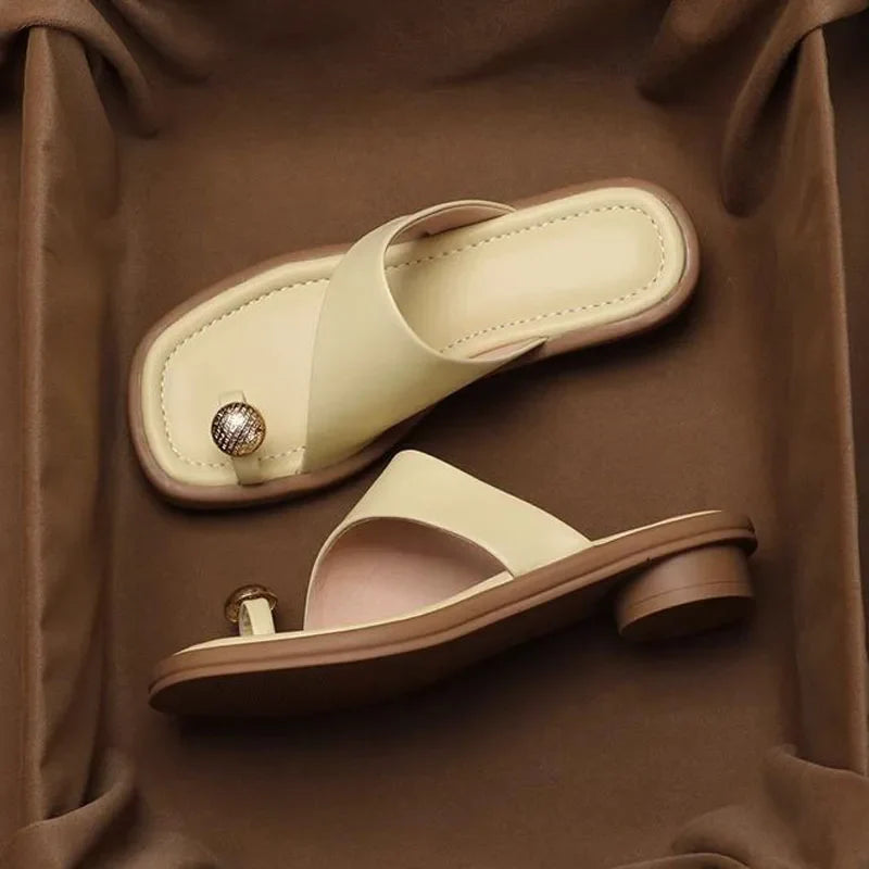 Daisy Leather Sandals - Image 3