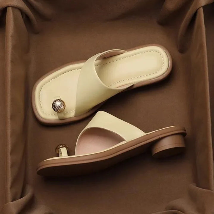 Daisy Leather Sandals - Image 3