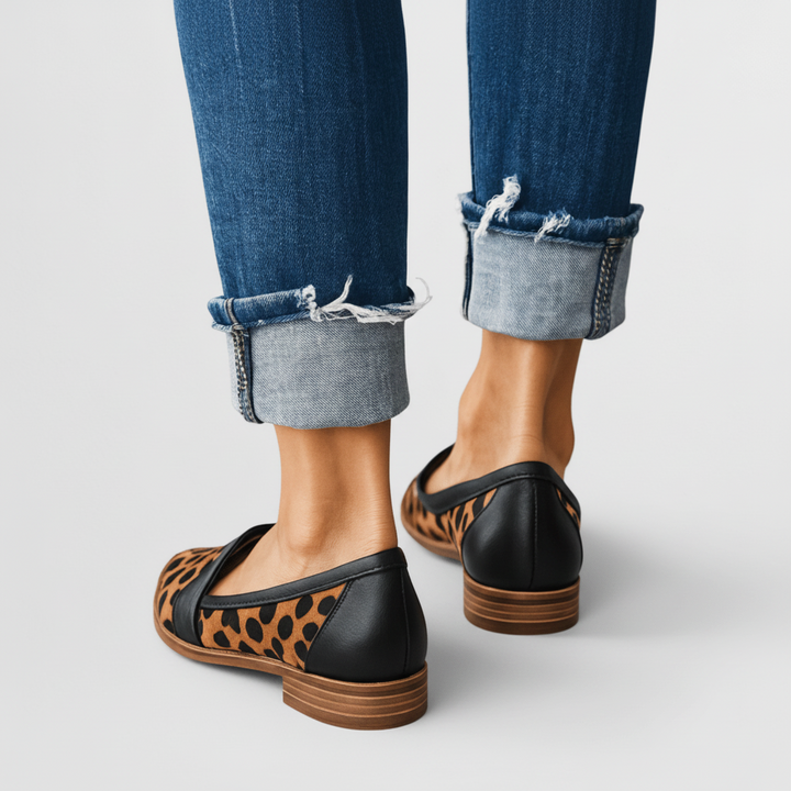 Womens Work Loafers Shoes Comfort Slip On Support