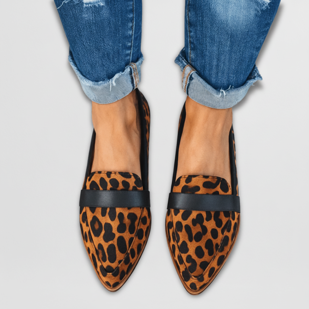 Womens Work Loafers Shoes Comfort Slip On Support