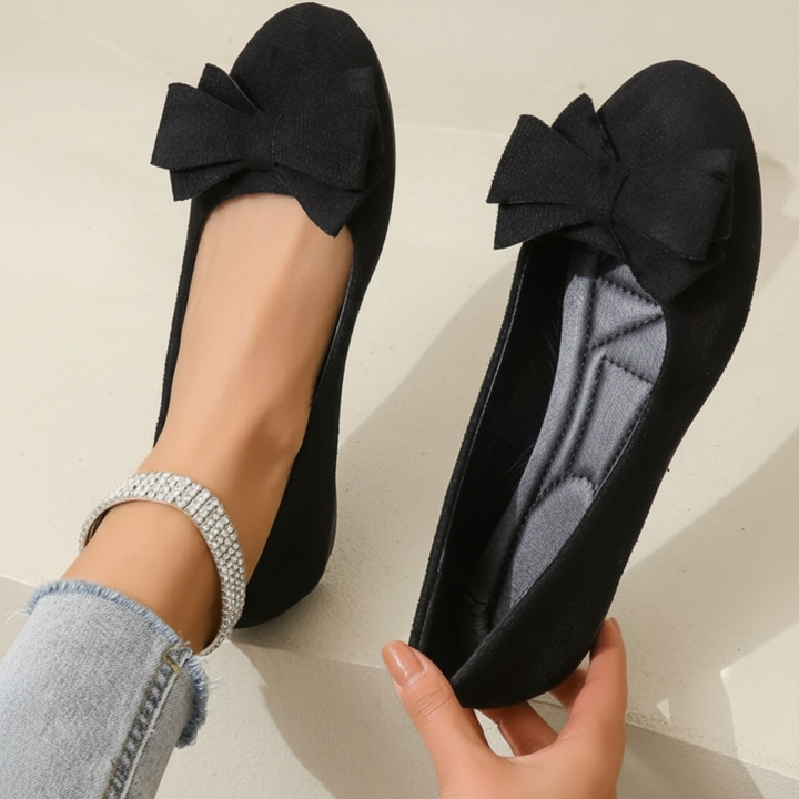 Womens Casual Loafers Shoes Slip On Bow Flats Daily